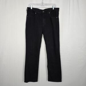 Silver Jeans Avery Straight Women's 32 Black